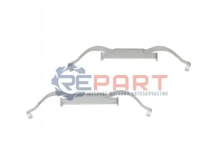 Монтажний набір гальмівних колодок FORD GALAXY I SEAT ALHAMBRA VW SHARAN, TOUAREG 1.8-6.0 03.95-05.10 TRW PFK457