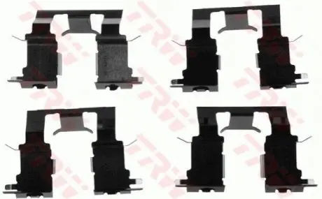 Монтажний набір гальмівних колодок TOYOTA CAMRY 2.0/2.4/3.0 08.01-11.06 TRW PFK512