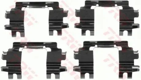 Тормозные колодки (монтажный набор) TRW PFK525