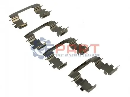 Мотажний комплект гальмівних колодок TRW PFK558 Купити в Україні