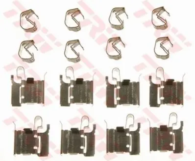 Монтажний набір гальмівних колодок TOYOTA AURIS, COROLLA, MIRAI, PRIUS, PRIUS PHV, PRIUS PLUS, RAV 4 III, RAV 4 IV, URBAN CRUISER, VERSO S, YARIS, YARIS / VIOS 1.0-Electric 01.05 TRW PFK587