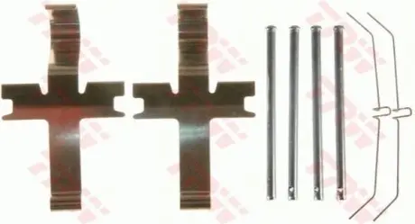 Тормозные колодки (монтажный набор) TRW PFK589