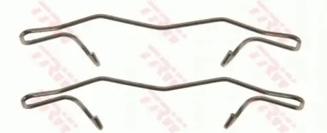 Мотажний комплект гальмівних колодок TRW PFK592 Купити в Україні