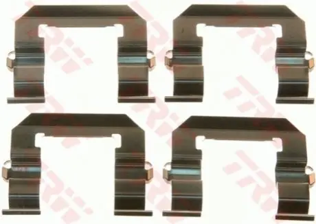 Монтажный набор тормозных колодок CHEVROLET CAPTIVA OPEL ANTARA A 2.0D-3.2 06.06- TRW PFK598