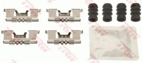 Монтажний набір гальмівних колодок DAIHATSU SIRION, YRV NISSAN PIXO SUZUKI ALTO VII, CARRY, CELERIO 1.0/1.0LPG/1.3 03.00 TRW PFK649
