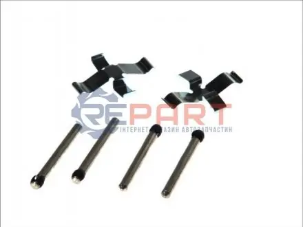 Монтажный набор тормозных колодок BMW 2.5-3.2 (E9), 2500-3.3 (E3), 5 (E12), 6 (E24) OPEL KADETT B SAAB 900 I, 99 VW GARBUS 1.1-3.5 09.65-06.94 TRW PFK64