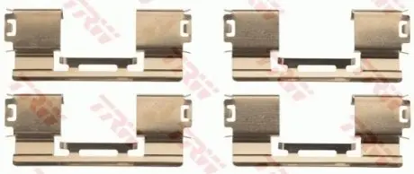 Монтажний набір гальмівних колодок CHEVROLET AVEO, CRUZE, ORLANDO, TRAX OPEL AMPERA, ASTRA J, ASTRA J GTC, MOKKA / MOKKA X, ZAFIRA C 1.2-2.0D 05.09 TRW PFK650