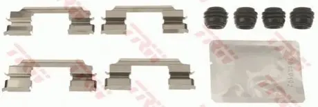 Монтажний набір гальмівних колодок TOYOTA HILUX VII 2.5D 11.04-05.15 TRW PFK653
