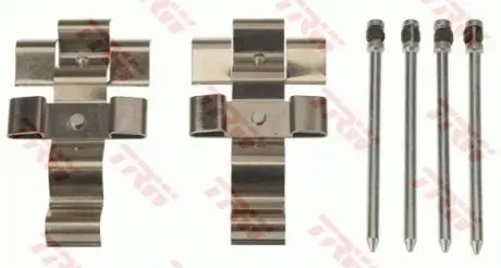 Монтажний набір гальмівних колодок MINI (R50, R53), (R56), (R57), (R58), (R59), CLUBMAN (R55), CLUBVAN (R55) 1.4-2.0D 03.06-06.15 TRW PFK684