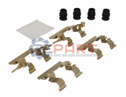 Монтажный набор тормозных колодок NISSAN JUKE, MAXIMA / MAXIMA QX IV, MAXIMA III, PULSAR SUZUKI SX4 1.2-3.0 10.88- TRW PFK685