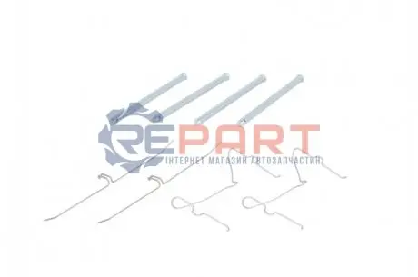 Монтажний набір гальмівних колодок TOYOTA HILUX VII 2.5D/3.0D 03.05-09.15 TRW PFK759