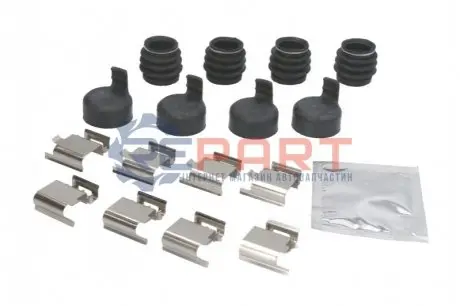 Фото Мотажний комплект гальмівних колодок TRW (PFK763) зображення 1