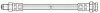 Гальмівний шланг гнучкий задн Лів (довжина 385мм, M10x1/M10x1) CITROEN JUMPER I, JUMPER II PEUGEOT BOXER 2.0-2.8D 08.01 TRW (PHB486) зображення 1