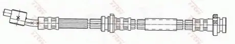 Тормозной шланг TRW PHD486