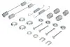 Фото Монтажний набір гальмівної колодки (SUMITOMO) HYUNDAI SONATA II, SONATA III NISSAN BLUEBIRD, LAUREL, PRAIRIE, PRAIRIE PRO, PRIMERA, SUNNY II, SUNNY III, VANETTE 1.5-2.8D 11.83-12.01 TRW (SFK122) зображення 1