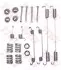 Комплект пружинок колодок ручника Fiat Scudo 94- (255x60) (Bendix) SFK220