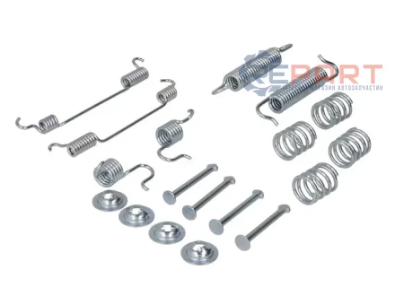 Монтажний набір гальмівної колодки (BENDIX) HYUNDAI GALLOPER I NISSAN CABSTAR E OPEL MOVANO A RENAULT MASTER II SSANGYONG REXTON / REXTON II 1.9D-3.0D 08.91 TRW SFK314
