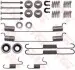 Монтажный набор тормозной колодки (AKEBONO) NISSAN NAVARA, PATHFINDER I, PICK UP, TERRANO I 2.4/2.5D/2.7D 07.86-10.01 TRW (SFK355) изображение 1
