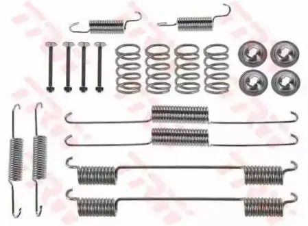 Монтажний набір гальмівної колодки (MANDO) CHRYSLER CARAVAN, GRAND VOYAGER III, VOYAGER III, VOYAGER IV DODGE CARAVAN KIA CARNIVAL I, CARNIVAL II PLYMOUTH VOYAGER 2.0-3.8 01.95-12.08 TRW SFK389