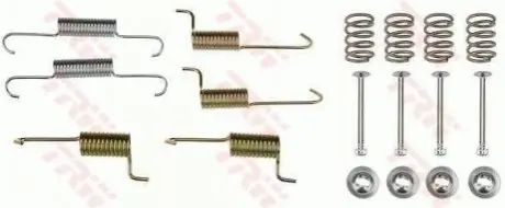 Монтажний набір гальмівної колодки (MANDO) HYUNDAI SANTA FÉ I, TRAJET, TUCSON 2.0-2.7 03.00-01.12 TRW SFK433