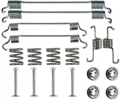 Монтажний набір гальмівної колодки (BOSCH) FIAT SEDICI SUZUKI SX4 1.5-2.0D 06.06 TRW SFK449