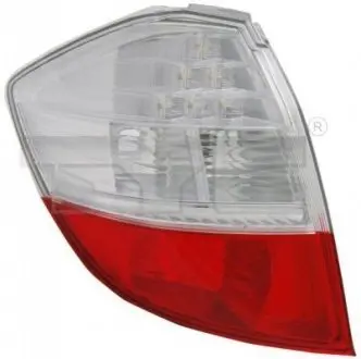 Ліхтар задній Лів (LED, колір повороту білий, колір скла червон) HONDA JAZZ III 07.08-01.11 TYC 1111552062