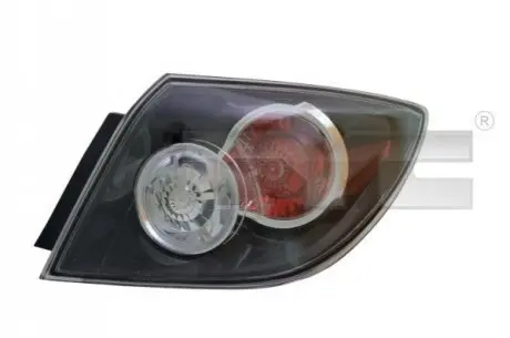 Ліхтар задній Лів (зовнішн, W21/5W/WY21W) MAZDA 3 Хетчбек -06.09 TYC 1111804012