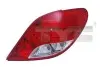 Ліхтар задній Лів (LED, колір повороту білий, колір скла червон) PEUGEOT 207 Кабріолет / Хетчбек 02.06-06.09 TYC (1111864062) зображення 1