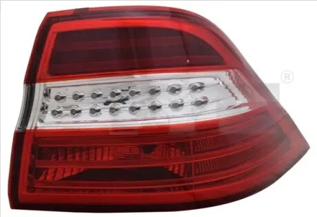 Ліхтар задній Прав (зовнішн, LED) MERCEDES M/ML-KLASA W166 06.11-03.15 TYC 1112151169
