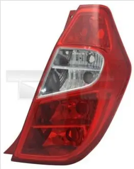 Ліхтар задній Прав (P21/5W/P21W) HYUNDAI i10 I PA 12.07-04.11 TYC 1112491012