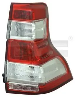 Ліхтар задній Лів (зовнішн, колір повороту білий) TOYOTA LAND CRUISER PRADO J15 08.13-09.17 TYC 1112764062