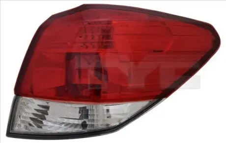 Ліхтар задній Лів (зовнішн, W21W/W5W/WY21W) SUBARU LEGACY V BM/ BR, OUTBACK BR Універсал 09.09-12.14 TYC 1114888059