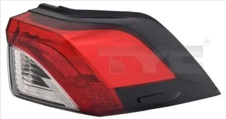 Ліхтар задній Лів (зовнішн, LED, без контролера LED) TOYOTA RAV4 V 10.18-08.21 TYC 1115126062