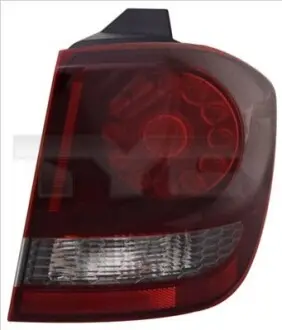 Ліхтар задній Прав (зовнішн, LED, колір скла сірий) FIAT FREEMONT 08.11-04.15 TYC 116565269