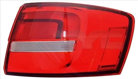 Ліхтар задній Лів (зовнішн, P21/5W/P21W, колір скла червон) VW JETTA IV 09.14-01.18 TYC 116784119