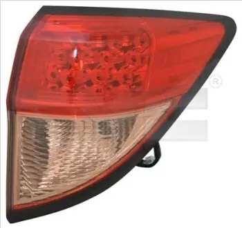 Ліхтар задній Лів (зовнішн, LED, колір скла червон) HONDA HR-V 11.14-09.18 TYC 116810162