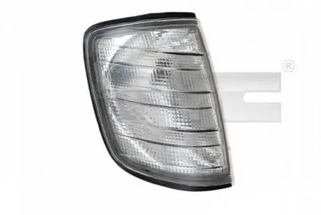 Лампа сигналу повороту переднього Лів (сірий) MERCEDES E-KLASA W124, W124 12.84-03.98 TYC 18-3290-97-2