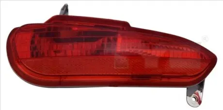 Протитуманна фар задн Лів FIAT PUNTO EVO, PUNTO III 199 04.08-08.18 TYC 1912210012