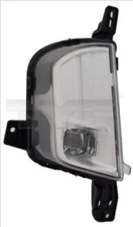 Протитуманна фара передн Прав (LED) FORD EDGE II 06.18 TYC 196237109