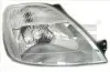 Фара Прав (H4, електричн, з мотором, колір відбивача: хром) FORD FIESTA V 11.01-03.05 TYC (200055052) зображення 1