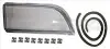 Скло фари з ущільненням Лів (H7x2) VOLVO S40 I, V40 07.95-12.04 TYC (200272LA1) зображення 1