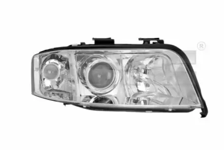 Фара Лів (H7/H7, електричн, без мотора, колір відбивача: хром) AUDI A6 C5 06.01-01.05 TYC 200406052 Купити в Україні