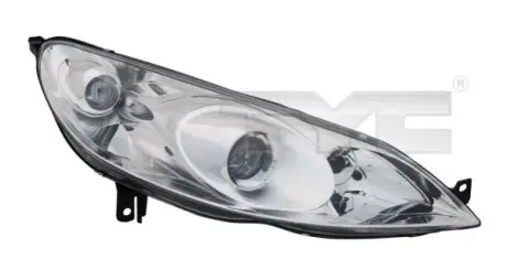 Фара Лів (H1/H7, електричн, з мотором) PEUGEOT 407 03.04-12.11 TYC 20-0450-05-2
