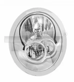 Фара Лів (H7/H7, електричн, з мотором, колір повороту: прозор) MINI ONE / COOPER R50, R52, R53 08.04-10.06 TYC 200764052