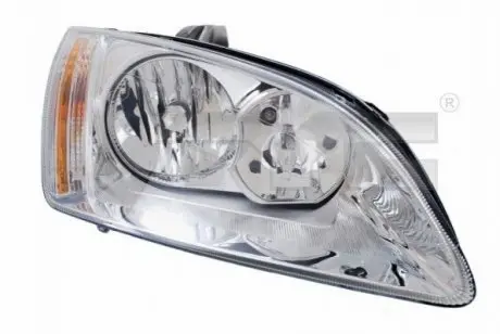 Фара Прав (H1/H7, електричн, без мотора, колір відбивача: хром) FORD FOCUS II 07.04-02.08 TYC 20-0963-05-2