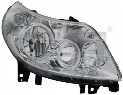 Фара Лів (H1/H7, електричн, з мотором) CITROEN JUMPER II FIAT DUCATO PEUGEOT BOXER 04.06-12.10 TYC 20-11334-05-2