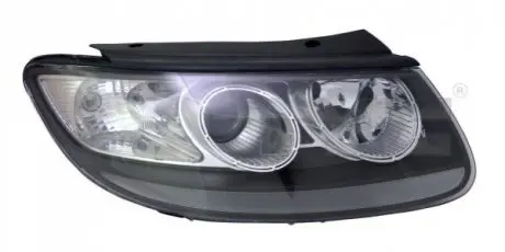Фара Лів (H1/H7, електричн, без мотора, колір відбивача: чорн) HYUNDAI SANTA FE II CM 03.06-06.09 TYC 20-11662-15-2
