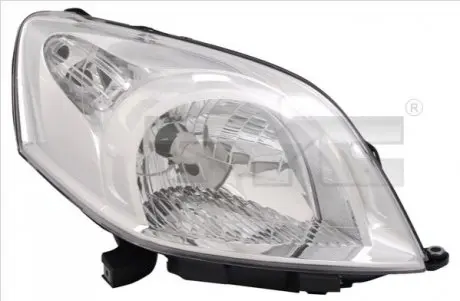 Фара Прав (H4, електричн, з мотором) CITROEN NEMO FIAT FIORINO / QUBO PEUGEOT BIPPER 11.07-04.16 TYC 20-11811-05-2