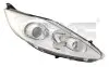 Фара Лів (H1/H7, електричн, з мотором, колір відбивача: хром) FORD FIESTA VI 06.08-01.13 TYC (20-12004-05-2) зображення 1