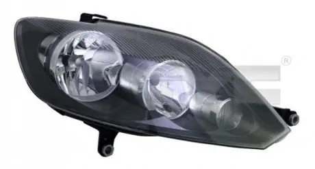 Фара Прав (H15/H7, електричн, з мотором, колір відбивача: чорн) VW GOLF V PLUS 12.04-01.09 TYC 2012157052